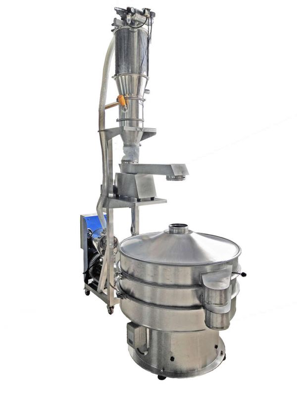 電動(dòng)氣動(dòng)真空上料機(jī)，粉末食品醫(yī)藥顆粒過濾除雜分級(jí)